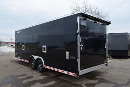 New BRAVO ALUMINUM STAR 8.5x22+5 COMBO SNOWMOBILE/CAR HAULER/UTV TRAILER