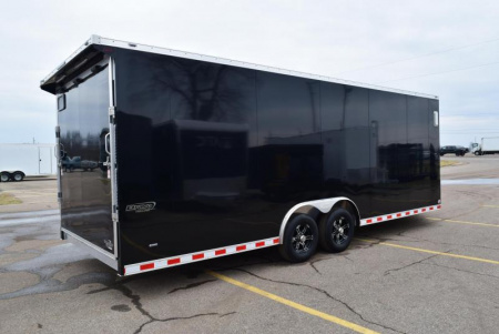 New BRAVO ALUMINUM STAR 8.5x22+5 COMBO SNOWMOBILE/CAR HAULER/UTV TRAILER