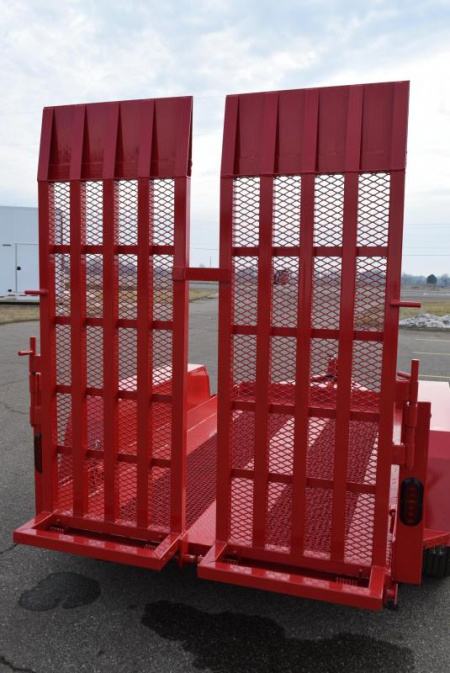 New BND 5x10 SCISSOR LIFT TRAILER w/ 5200LB AXLES