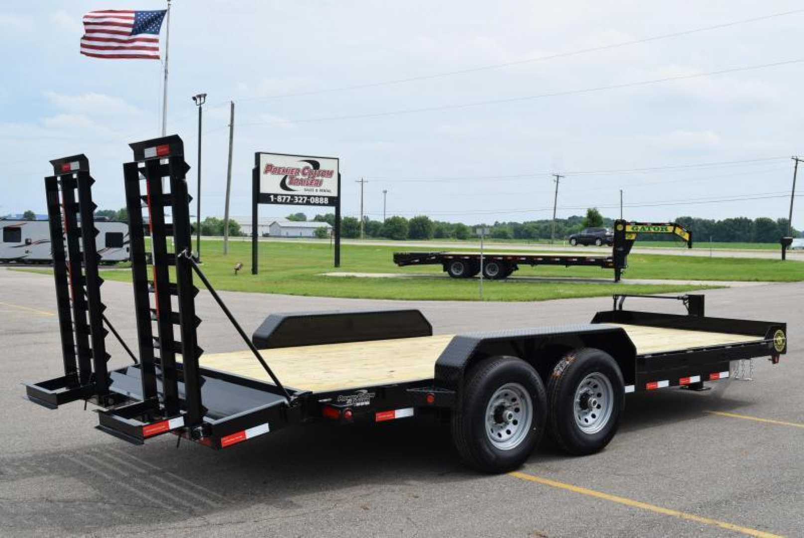 New GATORMADE 18'+3' 14K EQUIPMENT TRAILER