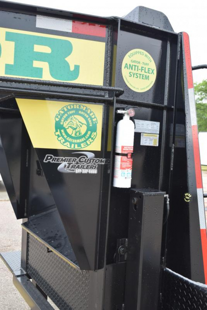 New GATORMADE 25'+5' ELITE GOOSENECK HEAVY EQUIPMENT TRAILER w/ HYDRAULIC JACKS