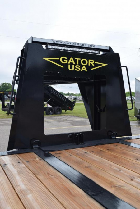 New GATORMADE 25'+5' ELITE GOOSENECK HEAVY EQUIPMENT TRAILER w/ HYDRAULIC JACKS