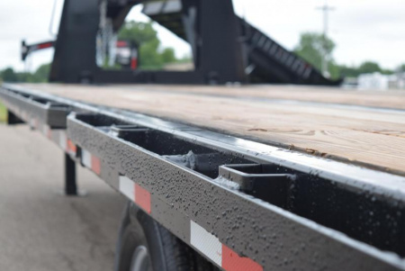 New GATORMADE 25'+5' ELITE GOOSENECK HEAVY EQUIPMENT TRAILER w/ HYDRAULIC JACKS