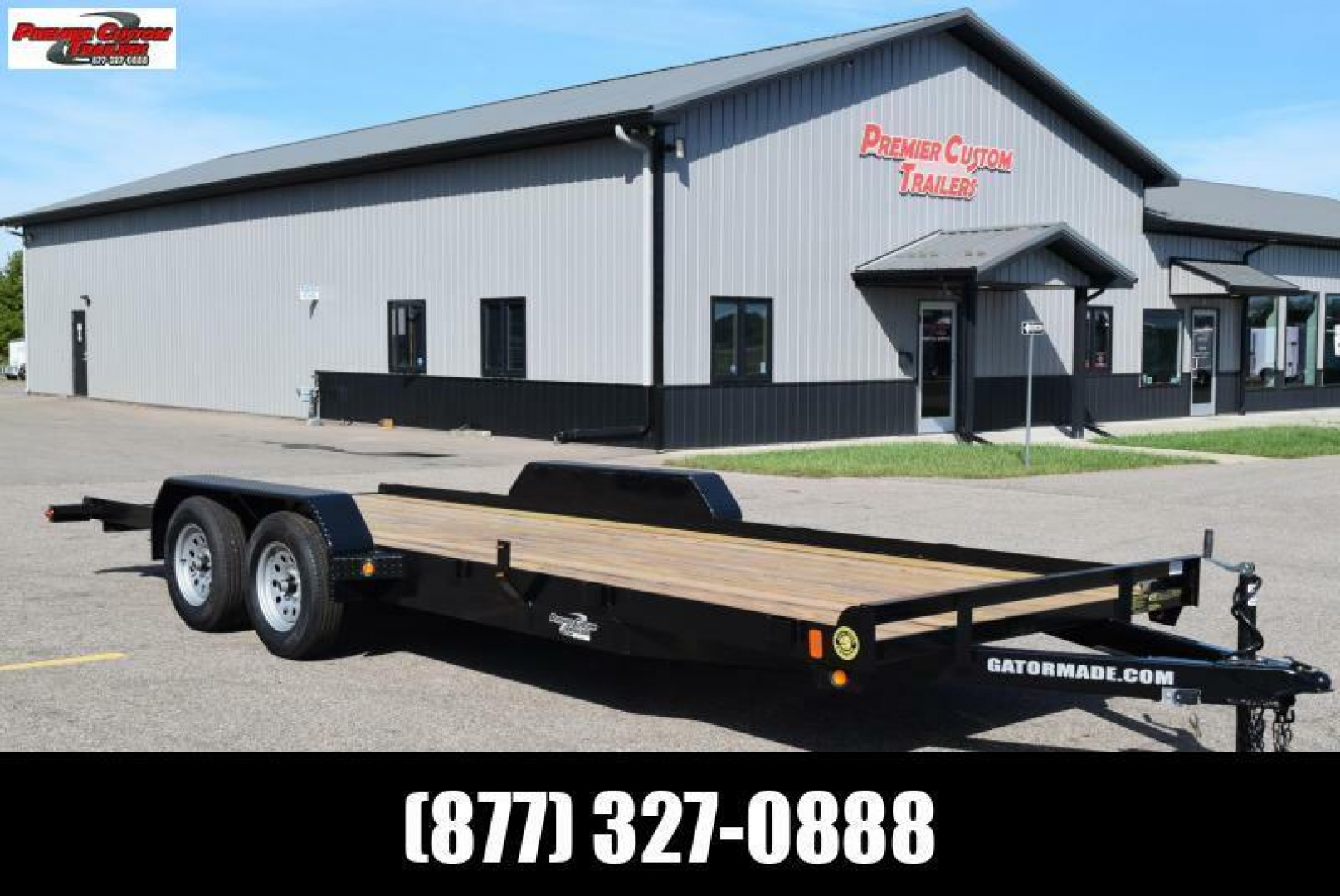 New GATORMADE 20' LOWBOY OPEN CAR HAULER