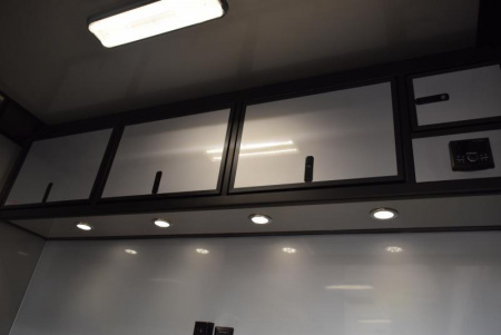 New BRAVO 8.5x28' STP ENCLOSED RACE TRAILER w/ ROCKFORD FOSGATE STEREO SYSTEM