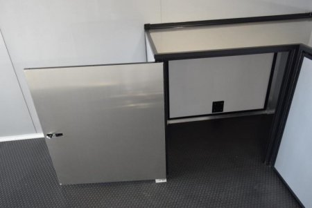 New BRAVO 8.5x28' STP ENCLOSED RACE TRAILER w/ ROCKFORD FOSGATE STEREO SYSTEM