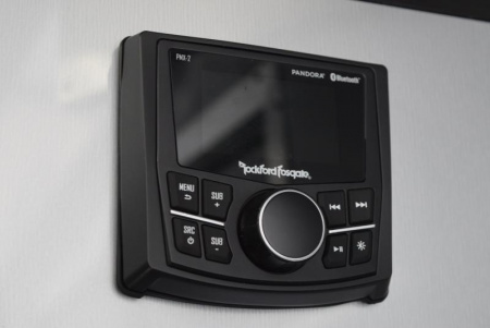 New BRAVO 8.5x28' STP ENCLOSED RACE TRAILER w/ ROCKFORD FOSGATE STEREO SYSTEM