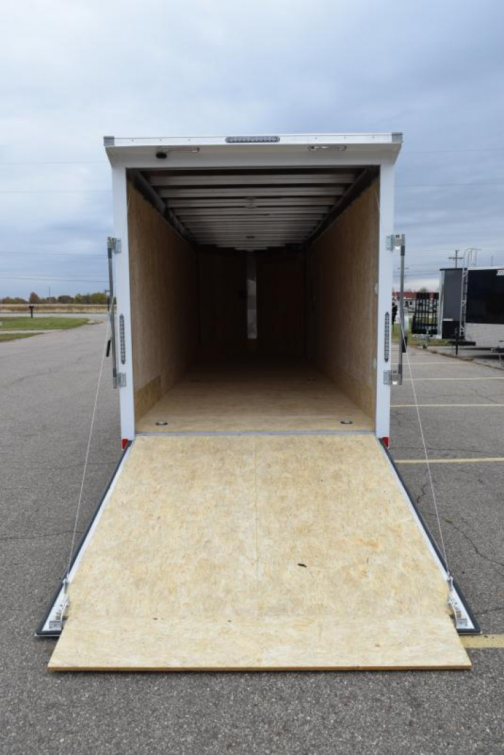 New BRAVO 7x22'+5' SILVER STAR ALUMINUM SNOWMOBILE/UTV TRAILER