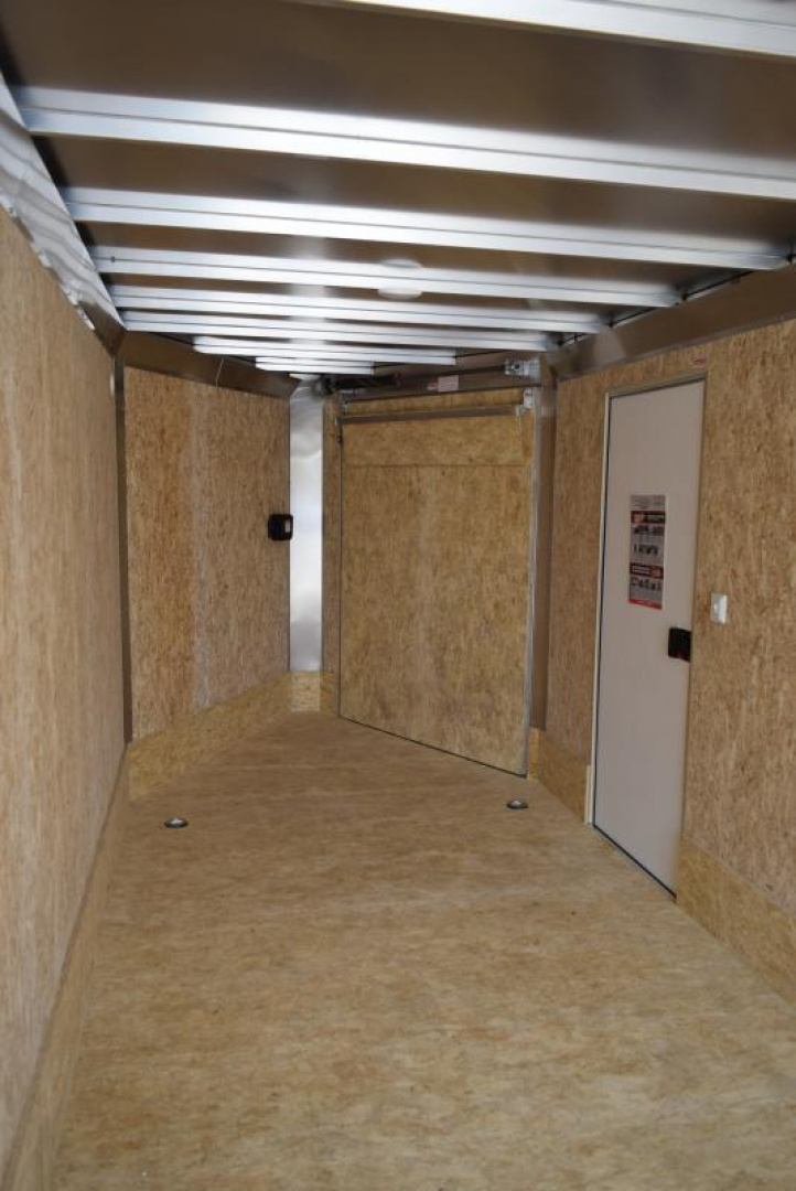 New BRAVO 7x22'+5' SILVER STAR ALUMINUM SNOWMOBILE/UTV TRAILER