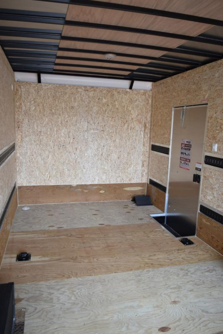 New BRAVO 8.5x20 BRUTE HEAVY DUTY CARGO TRAILER W/ SKID STEER PACKAGE