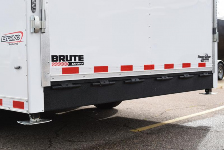 New BRAVO 8.5x20 BRUTE HEAVY DUTY CARGO TRAILER W/ SKID STEER PACKAGE