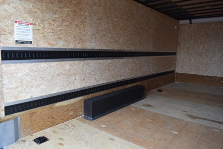 New BRAVO 8.5x20 BRUTE HEAVY DUTY CARGO TRAILER W/ SKID STEER PACKAGE