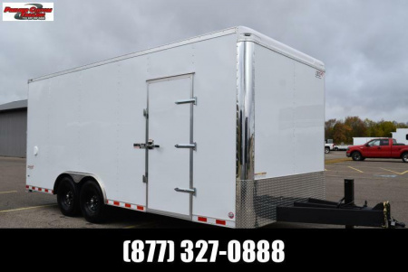 New BRAVO 8.5x20 BRUTE HEAVY DUTY CARGO TRAILER W/ SKID STEER PACKAGE
