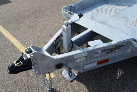 New BND 5x10 SCISSOR LIFT TRAILER w/ 5200LB AXLES **FULLY GALVANIZED**