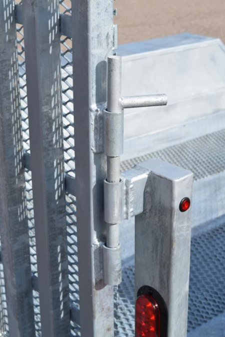 New BND 5x10 SCISSOR LIFT TRAILER w/ 5200LB AXLES **FULLY GALVANIZED**