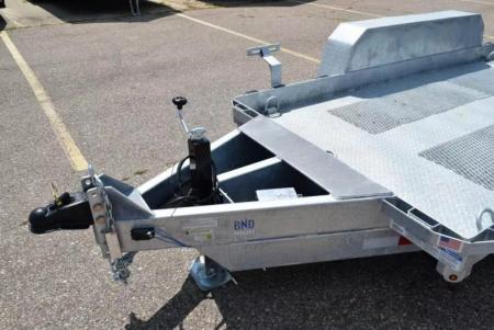 New 2026 BND Trailers 5x10 Galvanized Scissor Lift Equipment Trailer