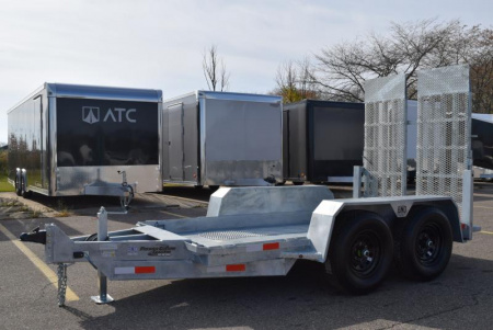 New BND 5x10 SCISSOR LIFT TRAILER w/ 5200LB AXLES **FULLY GALVANIZED**