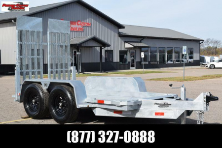 New BND 5x10 SCISSOR LIFT TRAILER w/ 5200LB AXLES **FULLY GALVANIZED**
