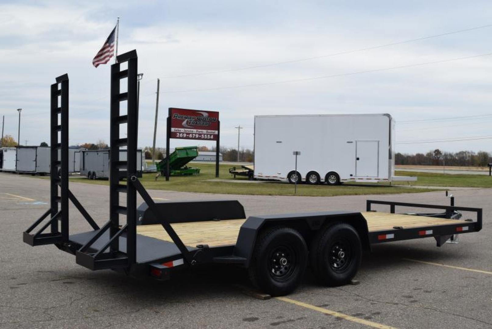 New BND 16'+2' 10k EQUIPMENT TRAILER