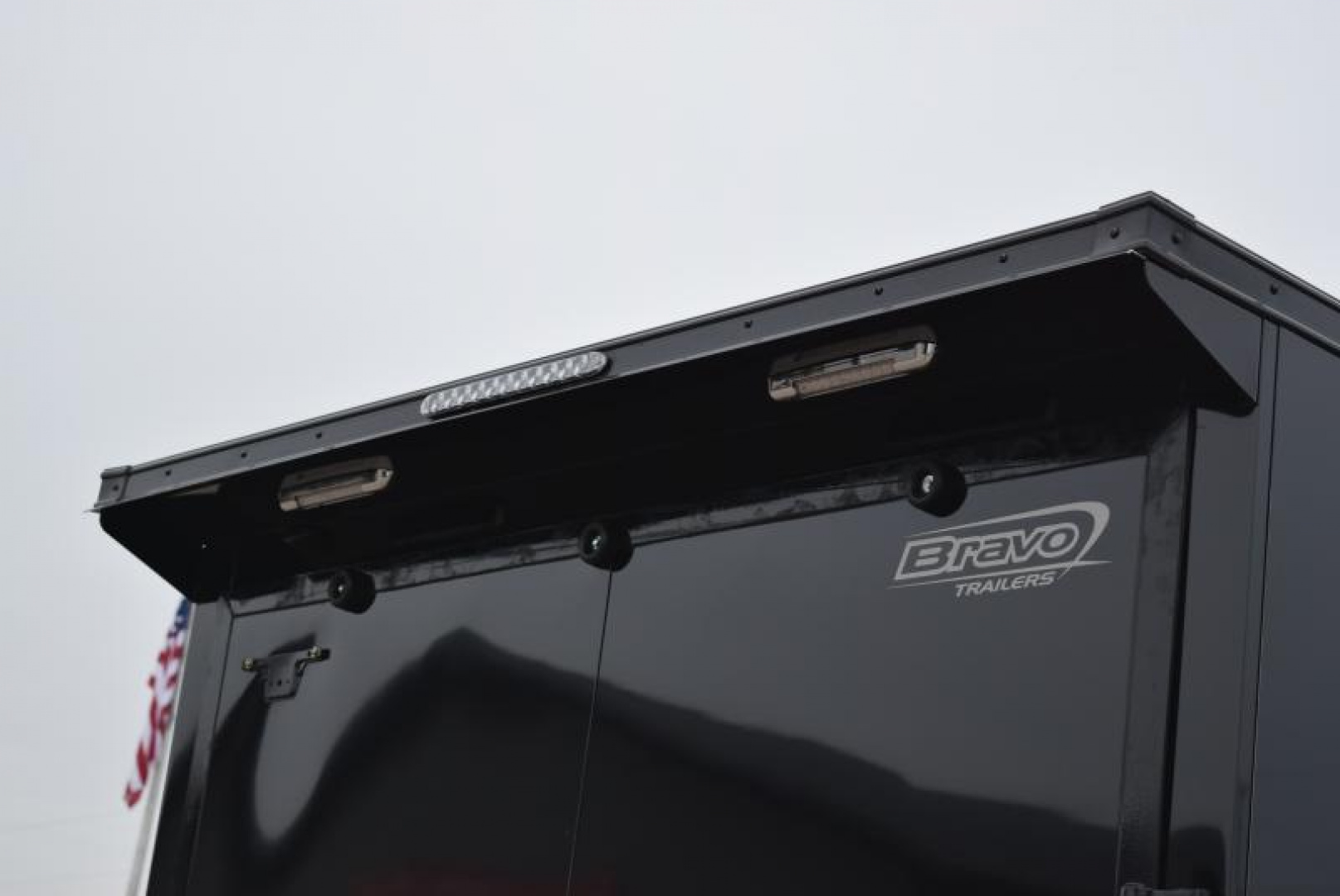 New BRAVO 7x18'+5' **MIDNIGHT EDITION** SILVER STAR ALUMINUM SNOWMOBILE/UTV TRAILER