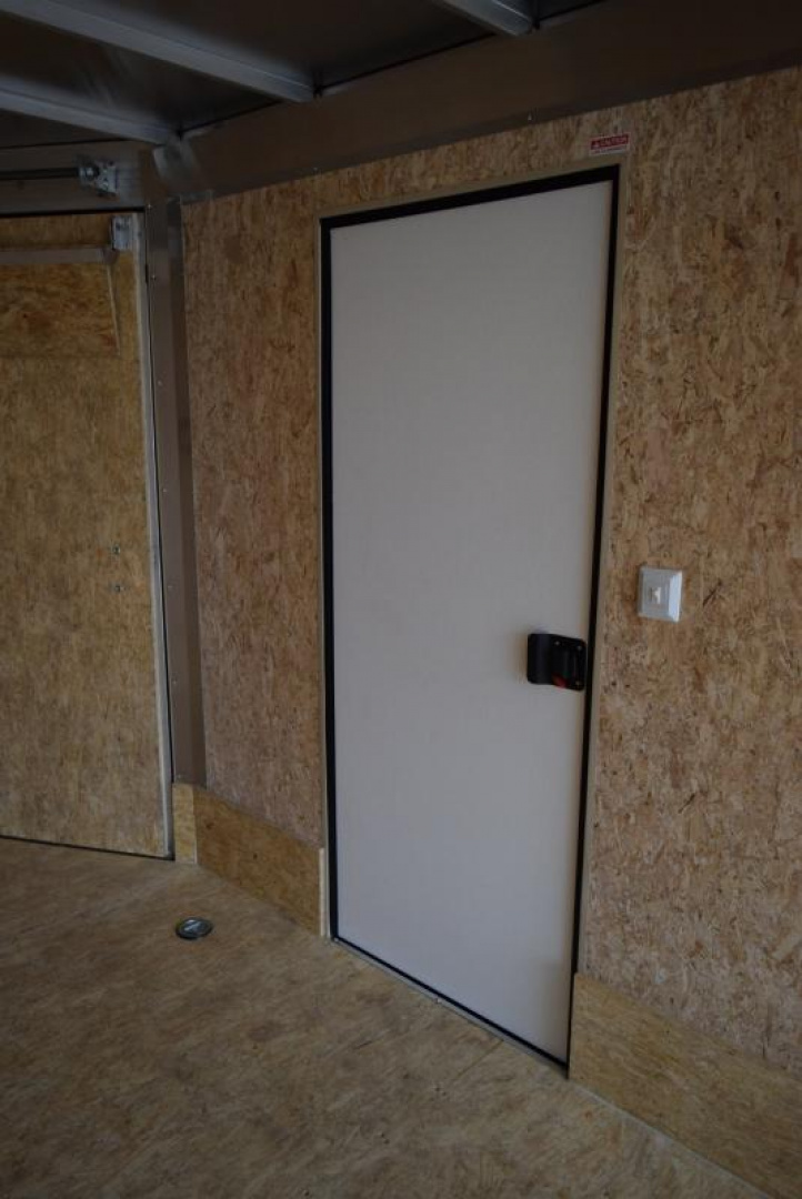 New BRAVO 7x18'+5' **MIDNIGHT EDITION** SILVER STAR ALUMINUM SNOWMOBILE/UTV TRAILER