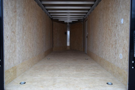 New BRAVO 7x18'+5' **MIDNIGHT EDITION** SILVER STAR ALUMINUM SNOWMOBILE/UTV TRAILER