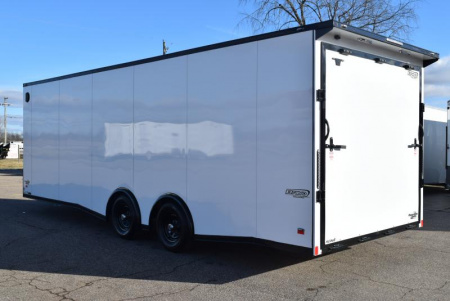 New BRAVO 8.5x24 SCOUT *MIDNIGHT EDITION* ENCLOSED CAR HAULER