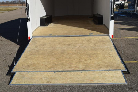 New BRAVO 8.5x24 SCOUT *MIDNIGHT EDITION* ENCLOSED CAR HAULER