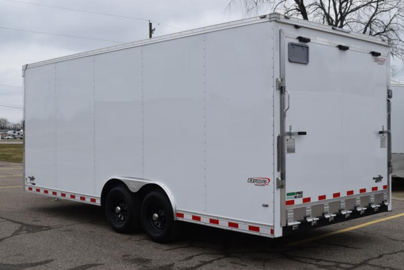 New BRAVO STAR 8.5x20 GREENPRO ENCLOSED LANDSCAPE CARGO TRAILER