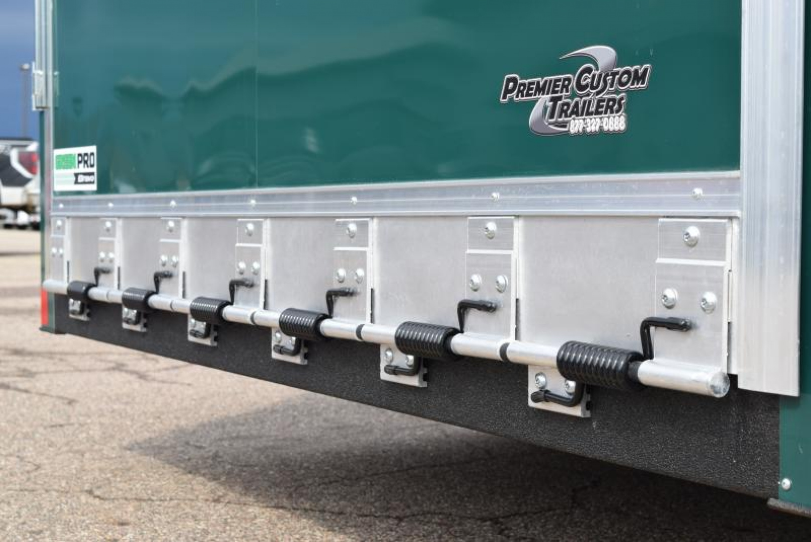 New BRAVO STAR 8.5x16 GREENPRO ENCLOSED LANDSCAPE CARGO TRAILER