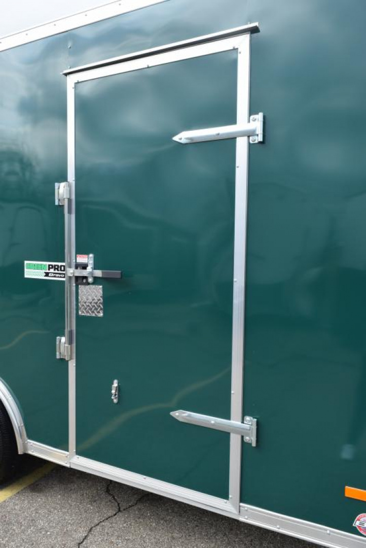 New BRAVO STAR 8.5x16 GREENPRO ENCLOSED LANDSCAPE CARGO TRAILER