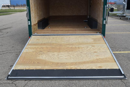 New BRAVO STAR 8.5x16 GREENPRO ENCLOSED LANDSCAPE CARGO TRAILER