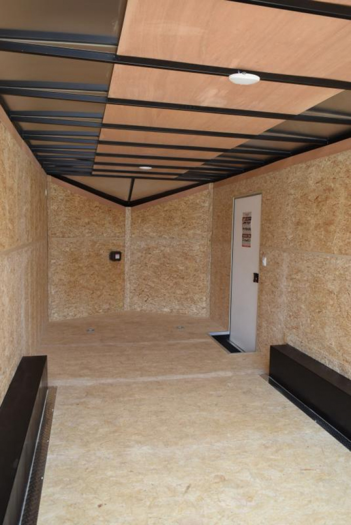 New BRAVO 8.5x20 SCOUT ENCLOSED CAR HAULER w/ 3500LB AXLES