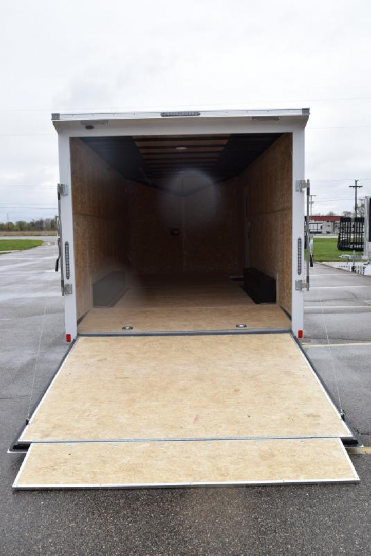 New BRAVO 8.5x20 SCOUT ENCLOSED CAR HAULER w/ 3500LB AXLES