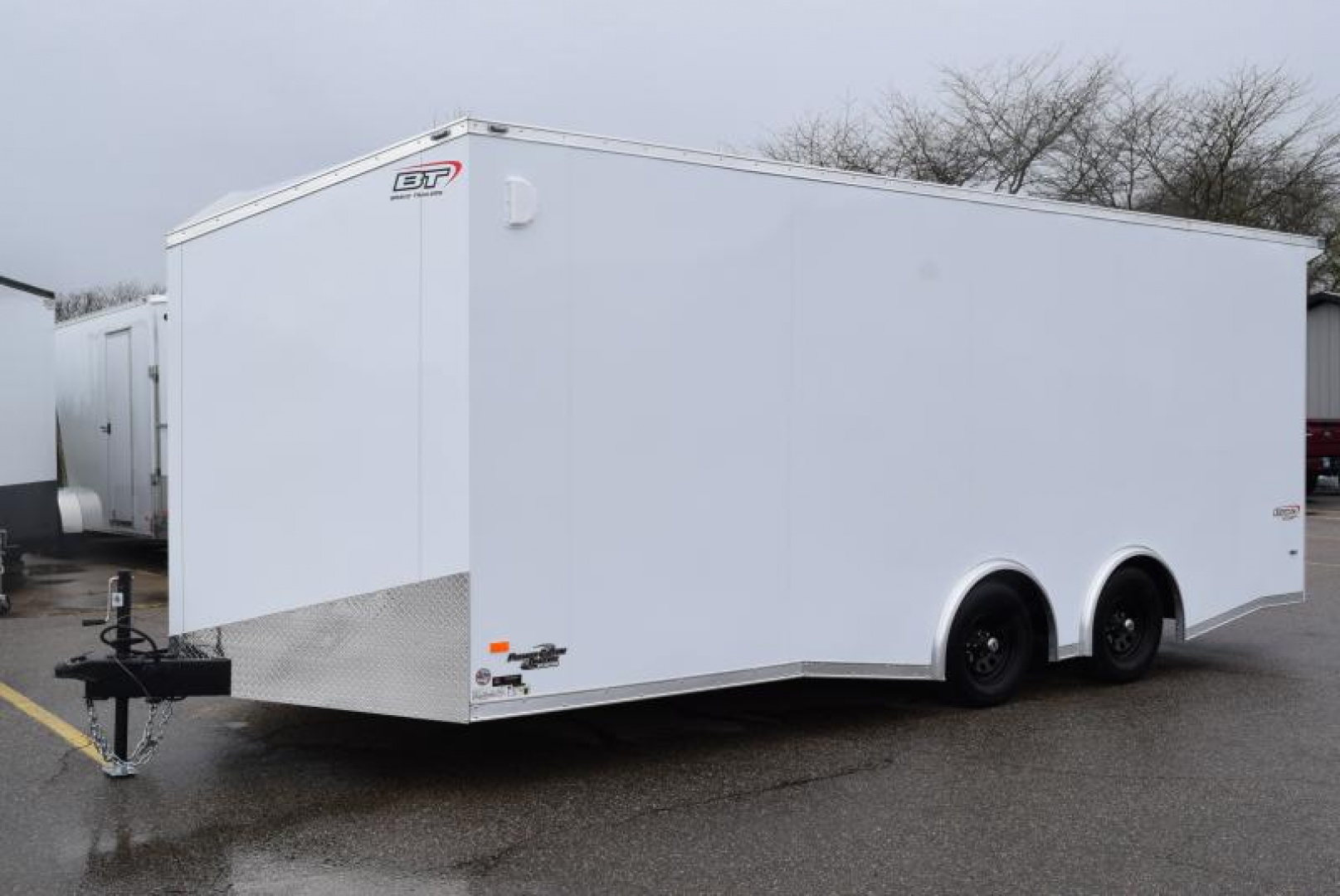 New BRAVO 8.5x20 SCOUT ENCLOSED CAR HAULER w/ 3500LB AXLES