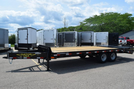 New GATORMADE 16'+5' PINTLE 14K EQUIPMENT TRAILER