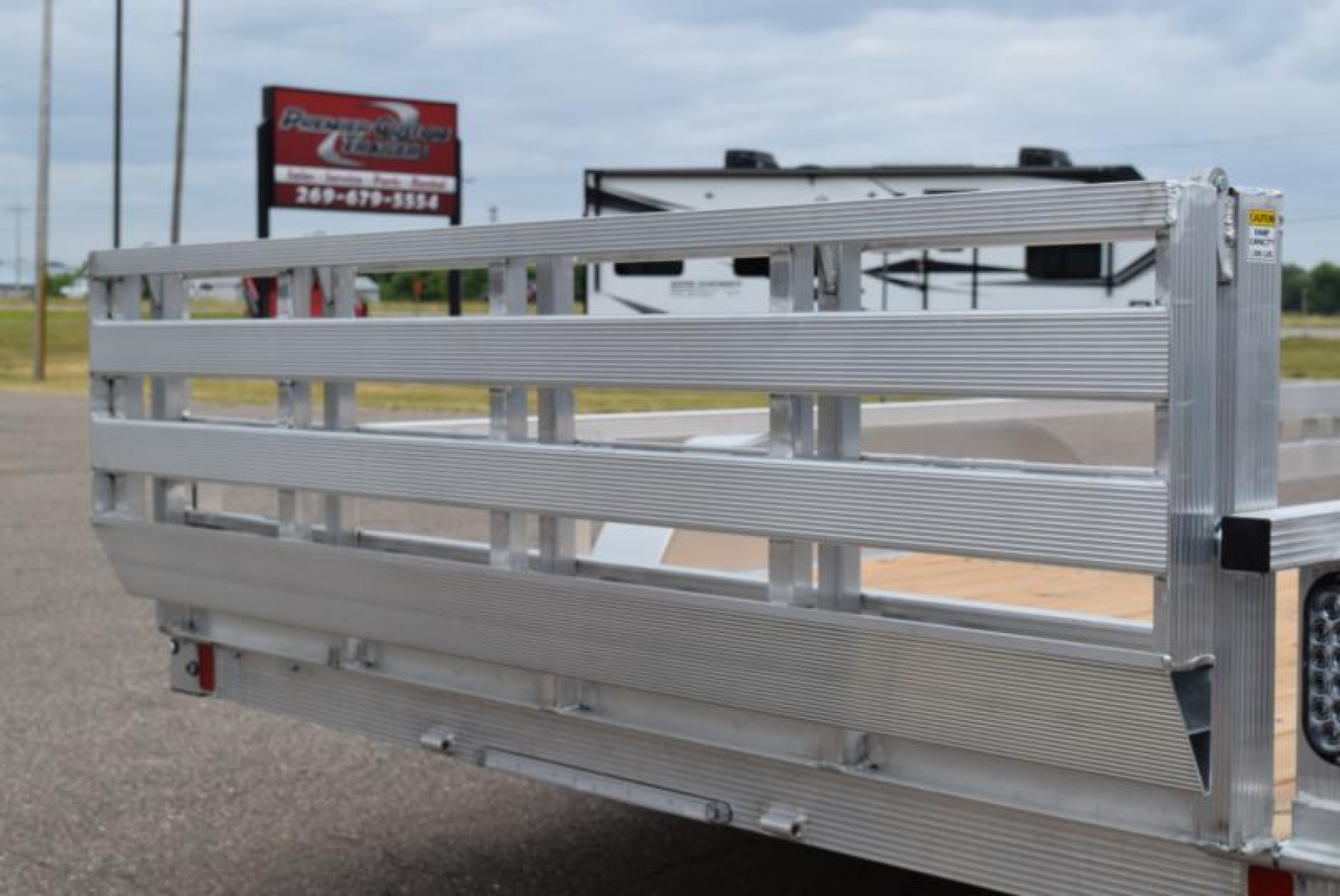 New SPORT HAVEN 7x16 OPEN UTILITY TRAILER w/ REMOVEABLE SIDE RAMPS AND ...