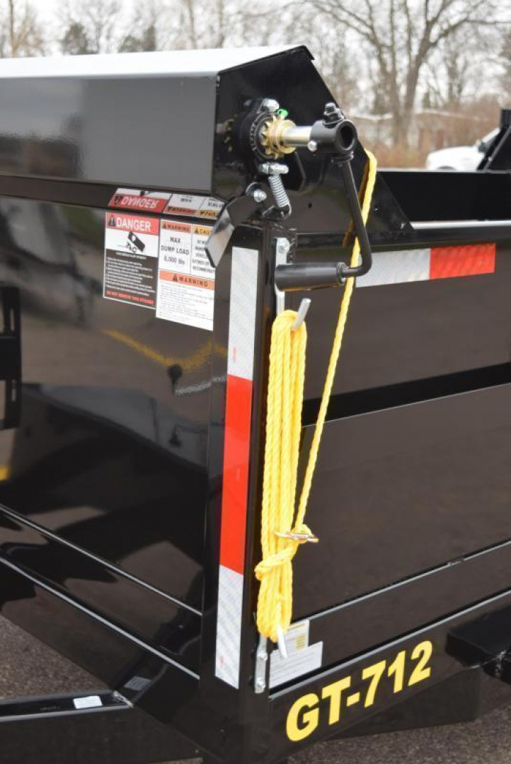 New GRIFFIN 7x12' DUMP TRAILER W/ 12K GVW