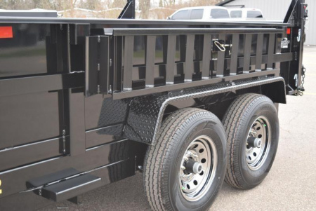 New GRIFFIN 7x12' DUMP TRAILER W/ 12K GVW