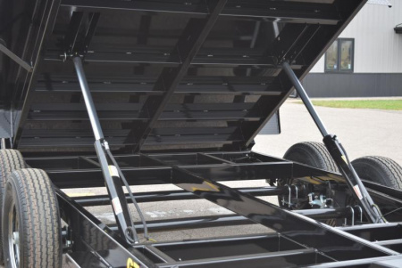 New GRIFFIN 7x12' DUMP TRAILER W/ 12K GVW