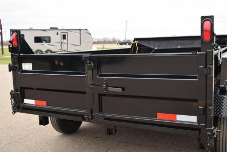 New GRIFFIN 7x12' DUMP TRAILER W/ 12K GVW