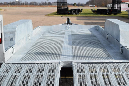 New BND 6x12 SCISSOR LIFT TRAILER w/ 5200LB AXLES **FULLY GALVANIZED**