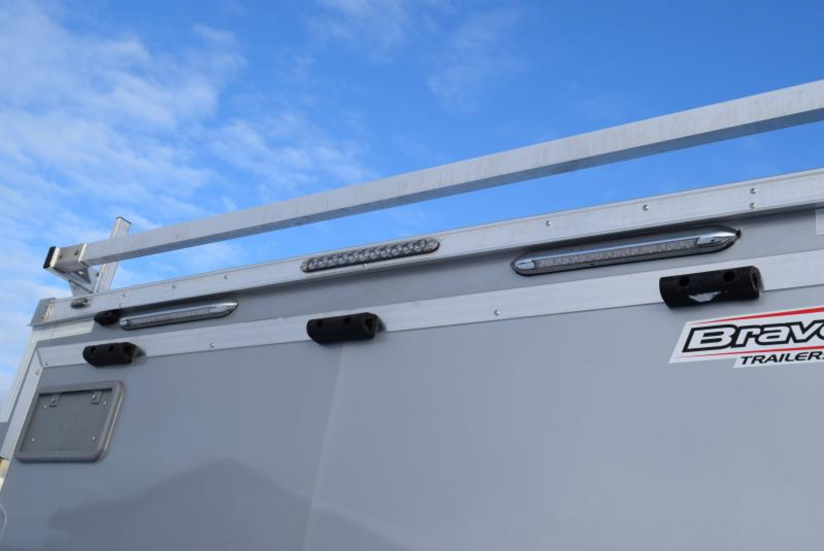 New BRAVO STAR 8.5x16 PRO SERIES CONTRACTOR TRAILER w/ REAR RAMP DOOR
