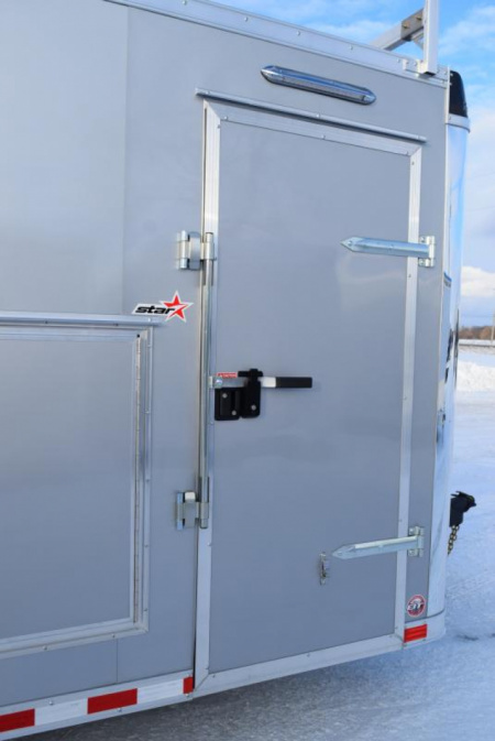 New BRAVO STAR 8.5x16 PRO SERIES CONTRACTOR TRAILER w/ REAR RAMP DOOR