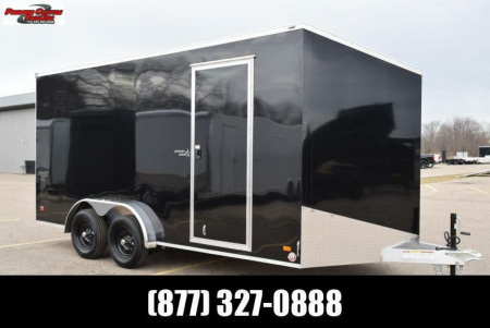 New BRAVO 7.5x16 SILVER STAR ALUMINUM CARGO TRAILER