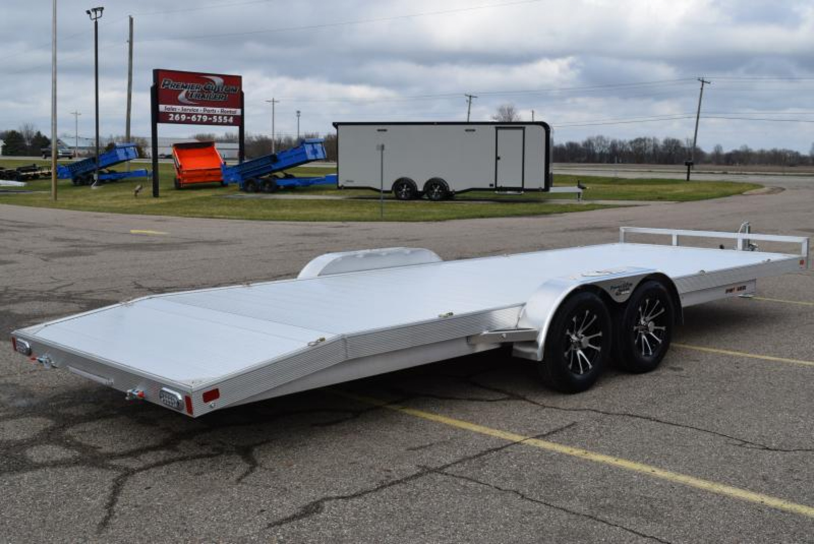 New SPORT HAVEN 22' PREMIUM SERIES ALUMINUM OPEN CAR HAULER - 7K GVWR