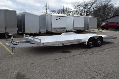 New SPORT HAVEN 22' PREMIUM SERIES ALUMINUM OPEN CAR HAULER - 7K GVWR