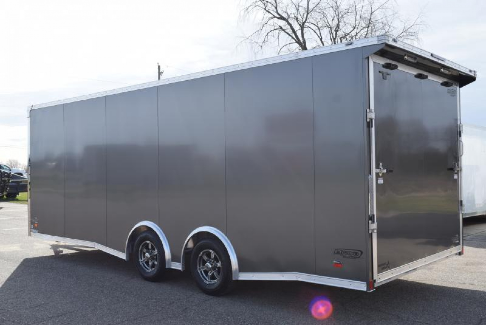 New BRAVO SILVER STAR 8.5x22' ALUMINUM ENCLOSED CAR HAULER w/ 5200lb AXLES