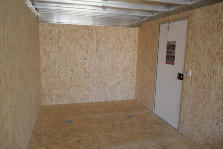 New BRAVO SILVER STAR 8.5x22' ALUMINUM ENCLOSED CAR HAULER w/ 5200lb AXLES