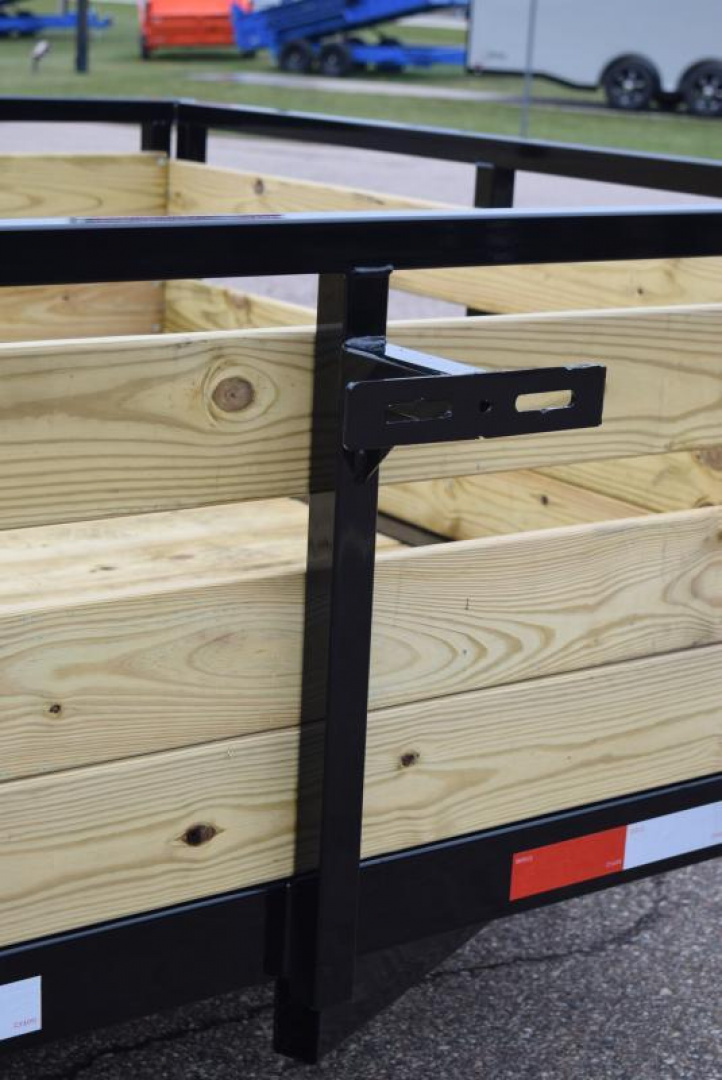 New BND 6x12 UTILITY TRAILER w/ 3-BOARD SIDES